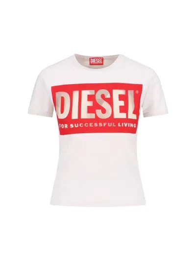 Diesel T-malun T-shirt In Black