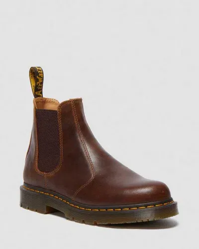 Dr. Martens' 2976 Slip Resistant Parker Life Shield Chelsea Boots In Brown