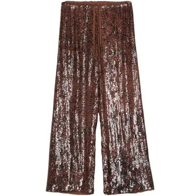 Dries Van Noten Pants In Brown