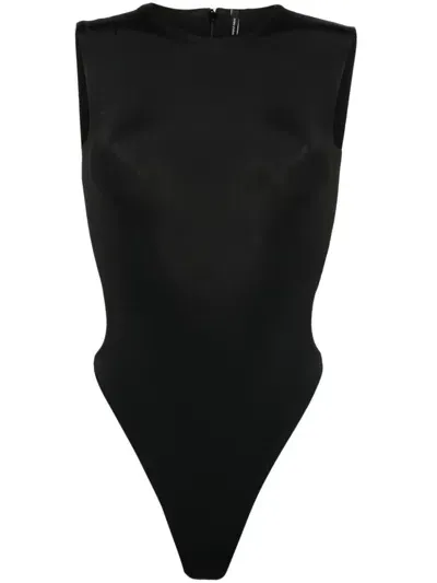 Entire Studios Sleeveless Bodysuit - Nylon Spandex In Black