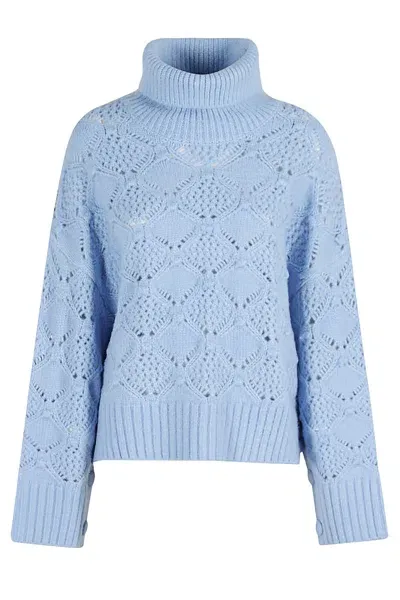 Essentiel Antwerp Gonesto Fantasy Knitted Pull In Blue