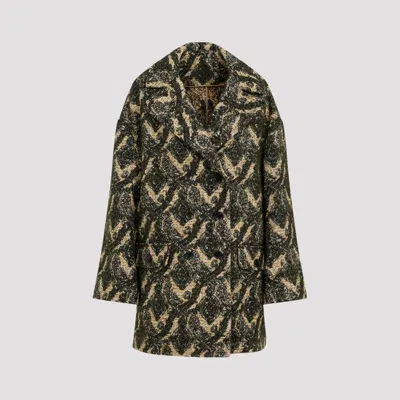 Etro Coat In Green