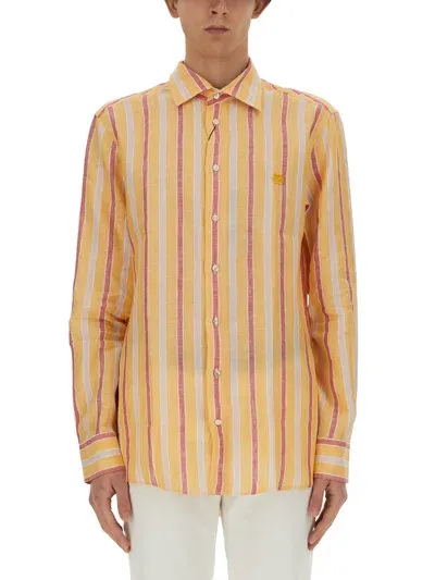 Etro Pegasus Shirt In Multicolor