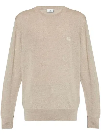 Etro Sweaters In Beige