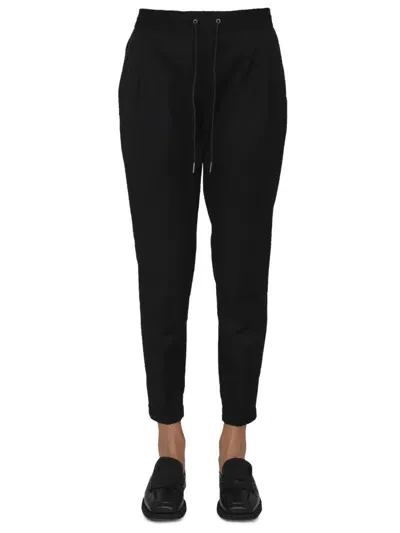 Fabiana Filippi Pants With Shiny Detail In Black