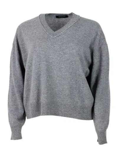 Fabiana Filippi Sweater In Grey