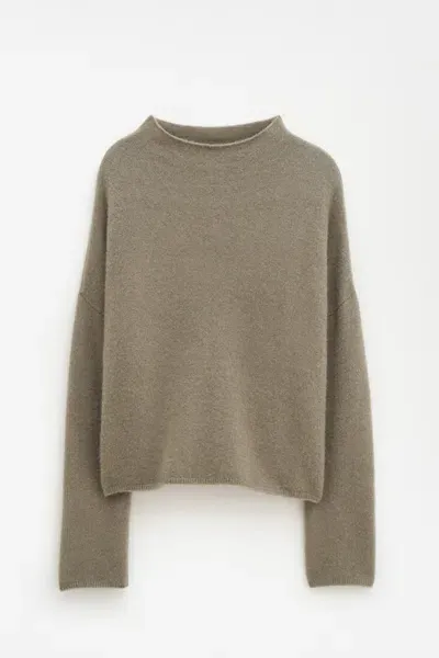 Filippa K Mika Yak Funnelneck Sweater In Gray