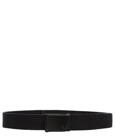 Fred Perry Belt In Black