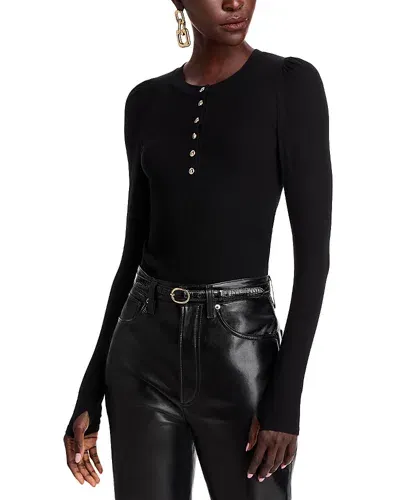 Generation Love Britt Long Sleeve Top In Black