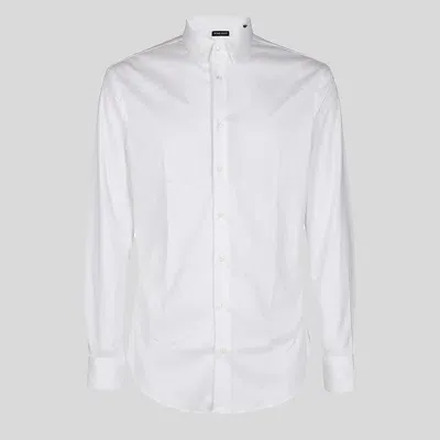 Giorgio Armani White Cotton Shirt