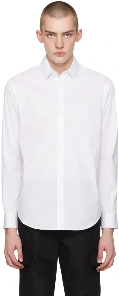 Giorgio Armani White Slim Shirt