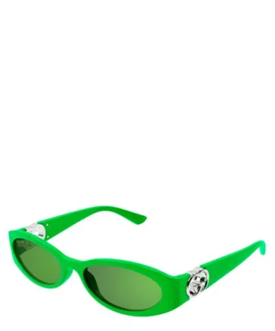 Gucci Eyewear Sunglasses In Green