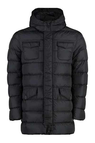 Herno Padded Coat In Negro