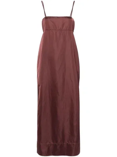 Herskind Bach Maxi Dress In Red