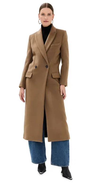 Iro Celesta Coat Dark Khaki/khaki