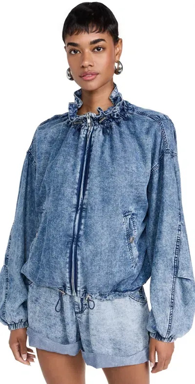 Isabel Marant Étoile Plume Jacket Blue