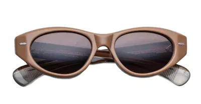 Jacques Marie Mage Krasner - Tobacco 2 Sunglasses In Brown