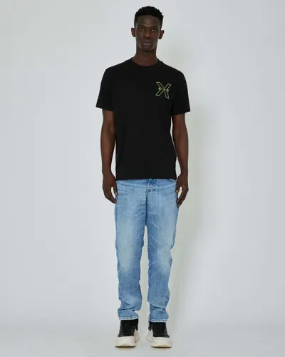 John Richmond T-shirt With Contrasting Logo On The Front In Bianco