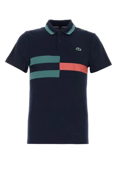 Lacoste T-shirt-5 Nd  Male In Blue