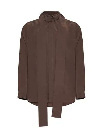 Lardini Shirt In Brown