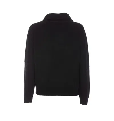 Liu •jo Liu Jo Black Wool Turtleneck Sweater