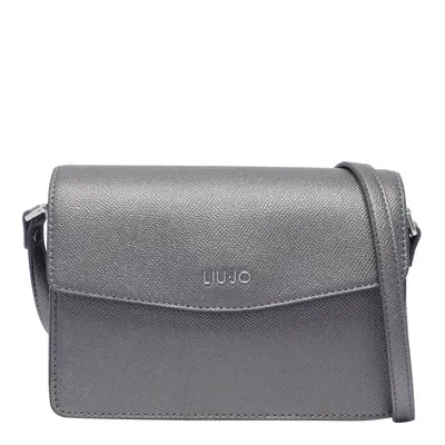 Liu •jo Logo Crossbody Bag Liu-jo In Anthracite