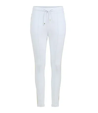 Madison Maison White With Gold Stripe Sweatpants