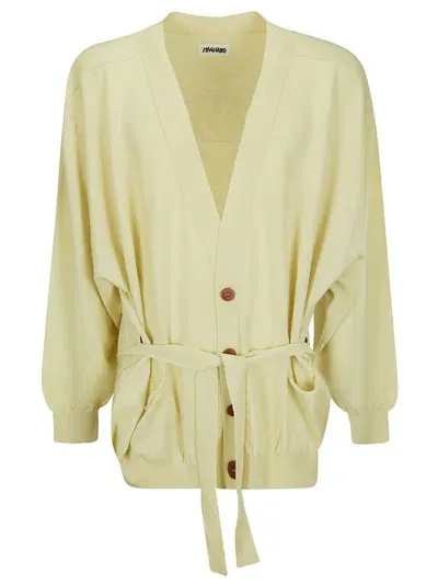 Magliano Grampa Light Cardigan In Yellow