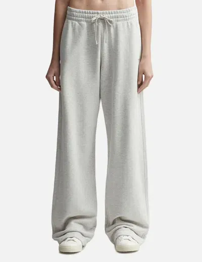 Maison Kitsuné Baby Fox Patch Relaxed Job Pants In Grey