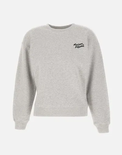 Maison Kitsuné Sweaters In Grey