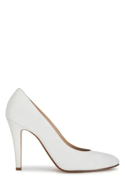 Maison Margiela Woman Pumps White Size 10 Soft Leather