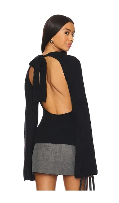 Majorelle Trudy Sweater In Black