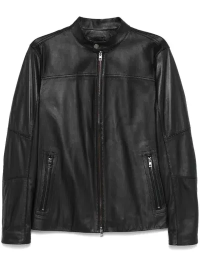 Michael Kors Basic Racer Jacket Clothing In Black