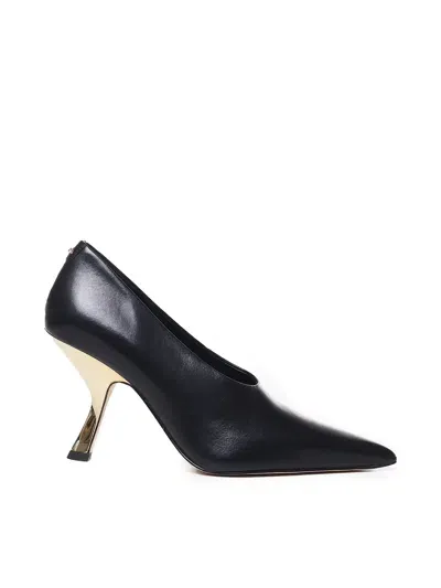 Michael Michael Kors Luna Pumps In Black