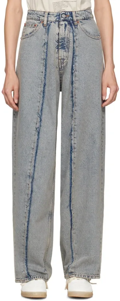 Mm6 Maison Margiela Jeans In Blue