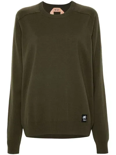 N°21 Sweaters In 5791 Militare