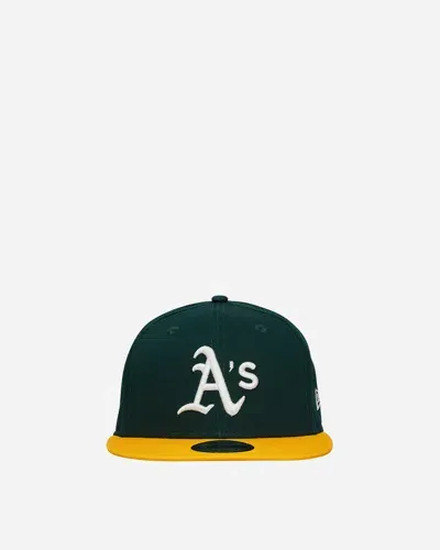 New Era Oakland Athletics Mlb Essential 9fifty Cap In Green