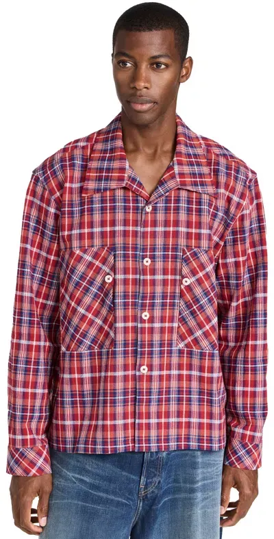 Nicholas Daley Classic Two Pocket Shirt Nd Madras