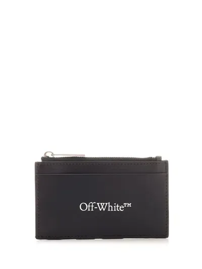 Off-white Card Holder In Blue