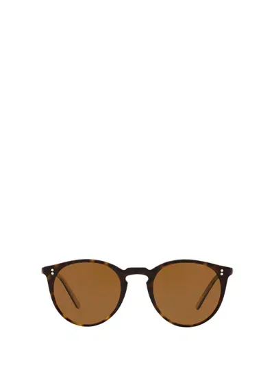 Oliver Peoples O'malley Round Acetate Sunglasses In Multicolor