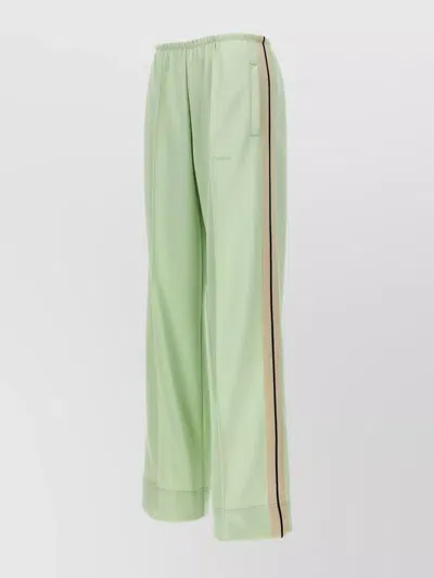 Palm Angels Classic Logo Track Pants In Green