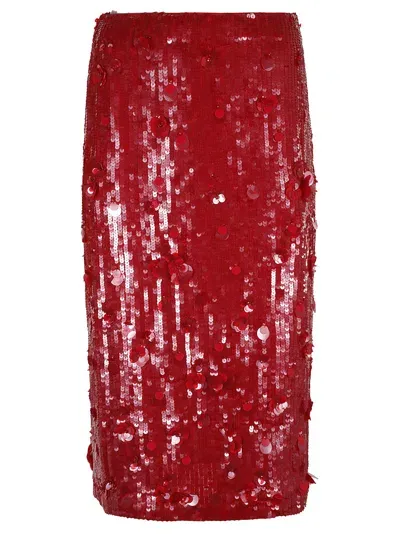 P.a.r.o.s.h Parosh Skirts Red