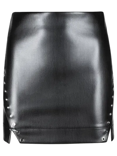 Patrizia Pepe Mini Skirt In Black