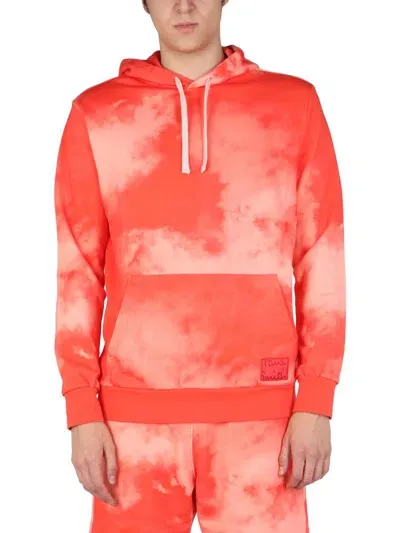 Paul Smith Coral Cloud Sweatshirt In Pink