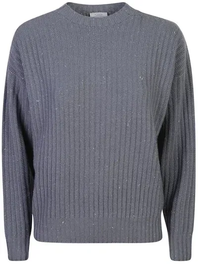 Peserico Sweaters In Grey