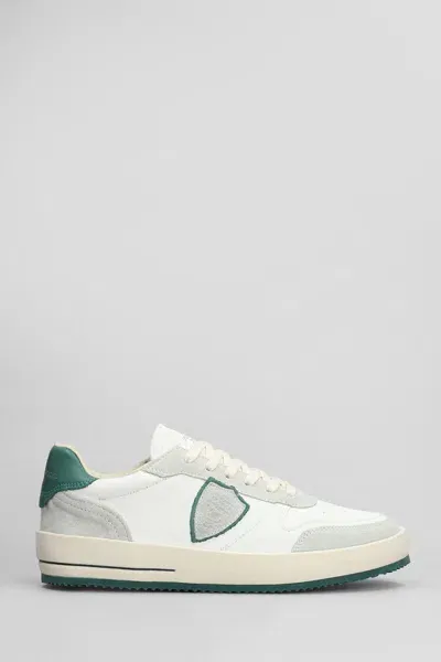 Philippe Model Nice Low Sneakers In White