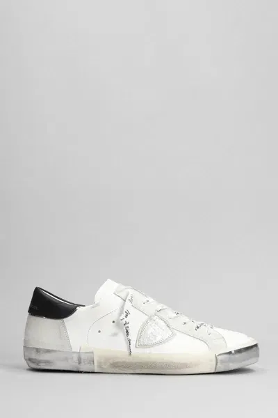 Philippe Model Prsx Low Sneakers In White