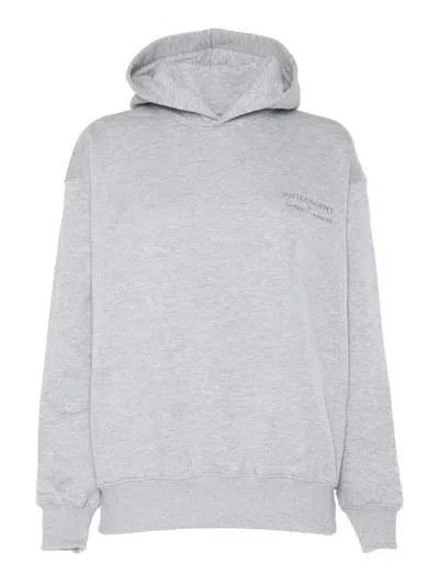 Philosophy Di Lorenzo Serafini Sweatshirt In Gray