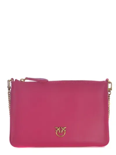 Pinko Bag "flat Love" In Purple