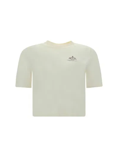 Prada T-shirt In Multicolor